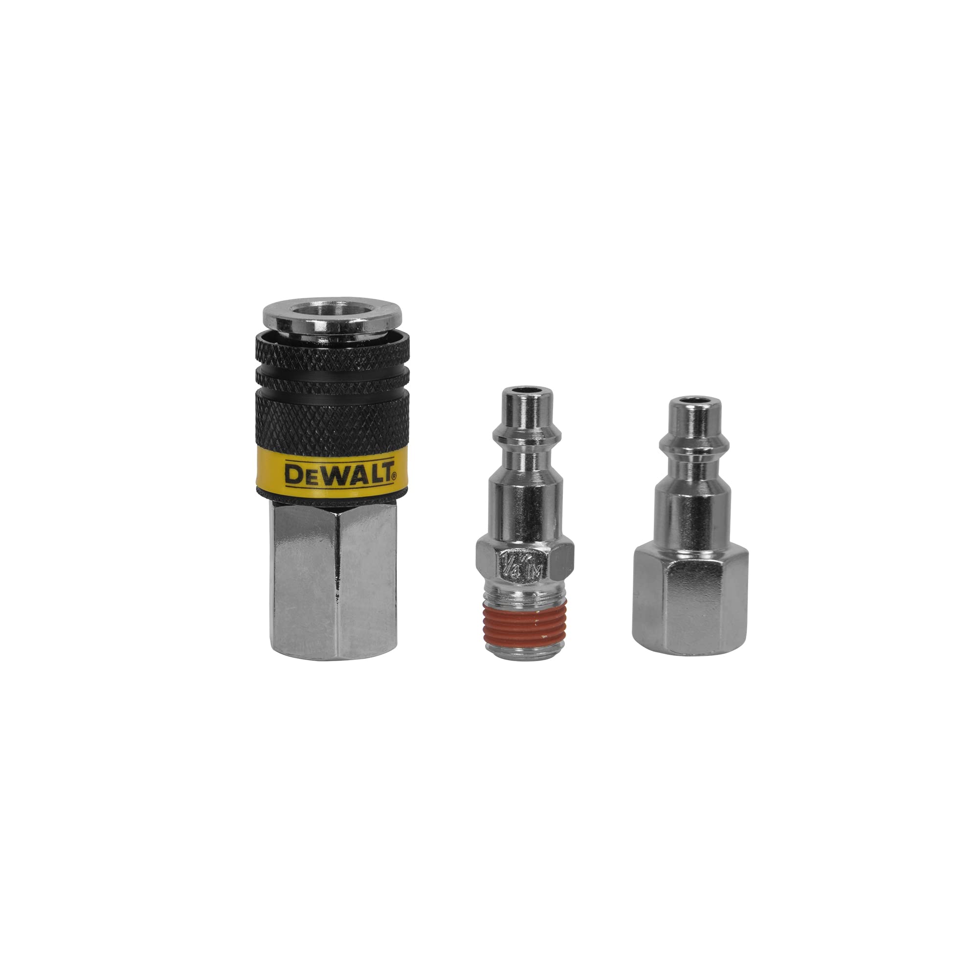 Foto 2 pulgar | Kit De Acopladores Y Enchufes Dewalt Dxcm036-0207 1/4 Pulg. Npt - Venta Internacional.