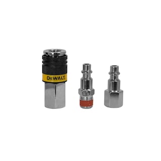 Foto 1 | Kit De Acopladores Y Enchufes Dewalt Dxcm036-0207 1/4 Pulg. Npt - Venta Internacional.