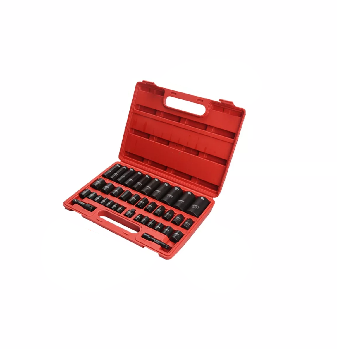 Juego De Dados Alto Impacto Industriales 38pzas Eo Safe Imports Esi-13104 Negro