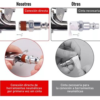 Foto 3 | Language Kit Accesorios Aire Para Compresor Con Manguera 20 Piezas Eo Safe Imports Esi-9271-1 Multicolor