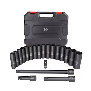 Foto 1 | Juego De Herramientas Llave Vaso Kit De Mecánicas 20 Pzs 1/2 Eo Safe Imports Esi-7110-1 Negro