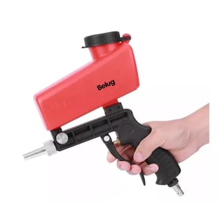Foto 3 | Pistola De Chorro De Arena Neumática De Mano, Negro/rojo Belug
