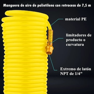 Foto 4 | Kit De Accesorios Para Compresor De Aire, 20 Piezas Eo Safe Imports Esi-6315-1 Multicolor