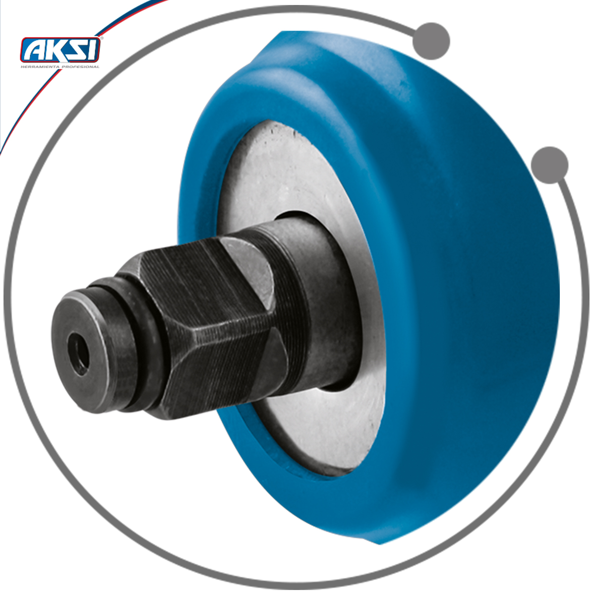 Foto 2 | Llave Neumática de Impacto 3/8'' AKSI 75 lb-ft 8 Niveles 90-115 psi