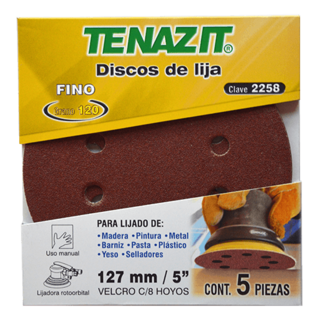 Foto 1 | Disco De Lija Autoadherible Amarillo G-120 Fino Austromex 2258