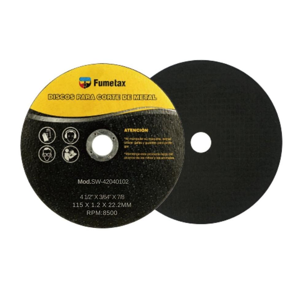 Foto 1 | Discos Corte Metal Fumetax 4 1/2 Pulgadas 1.2 mm Alto Rendi
