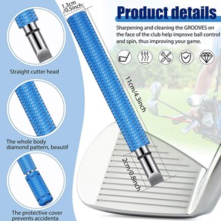 Foto 4 | Herramientas de Limpieza para Palos de Golf Skylety de 3 Piezas con Cepillo - Venta Internacional