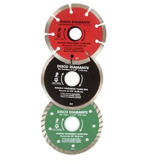 Foto 1 | Discos Diamante Eo Safe Imports Esi-17114-1 Multicolor para Cortadora y Esmeriladora