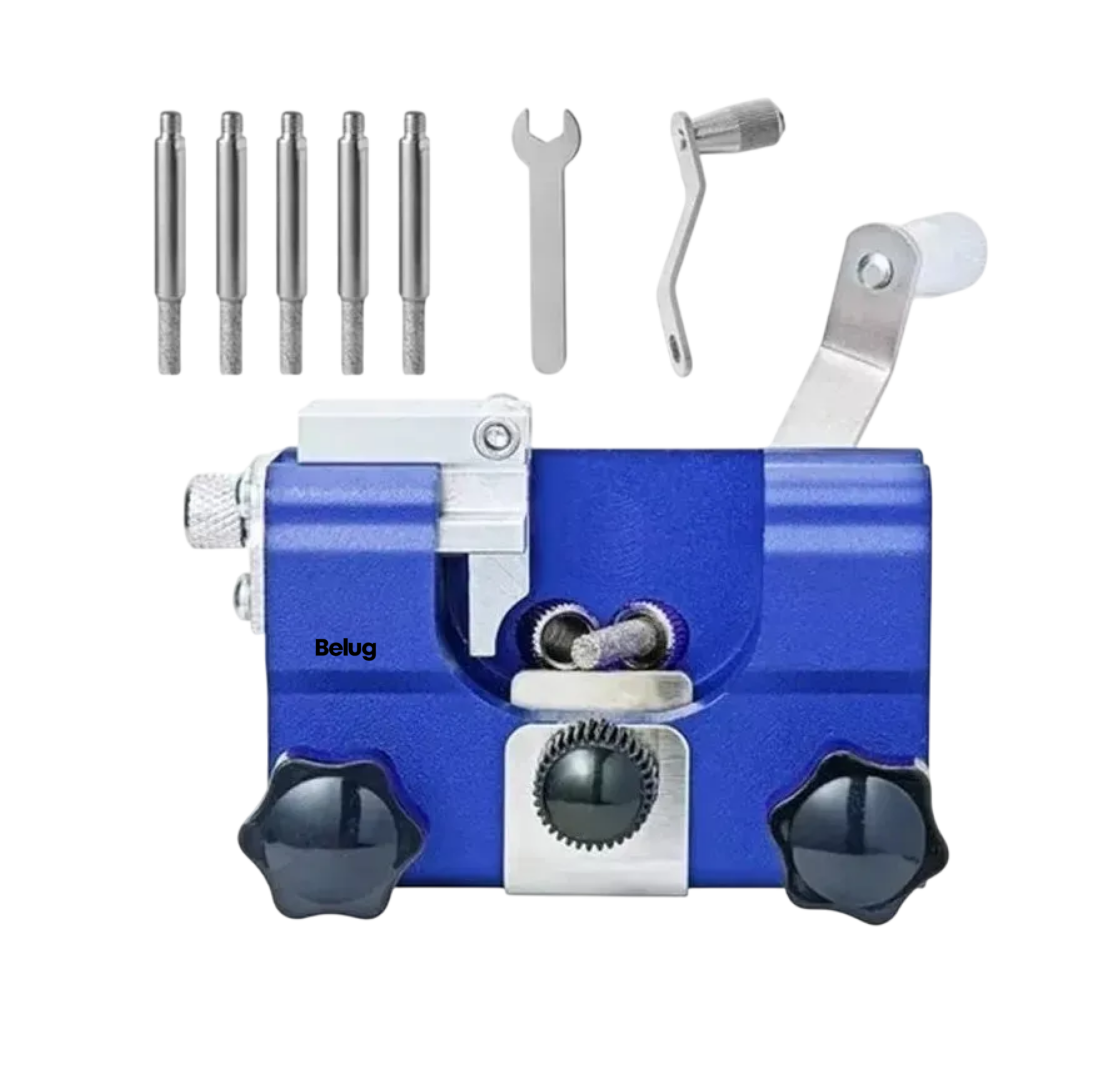 Foto 1 | Kit Afilador de Cadena y 5 Cabezales Azul