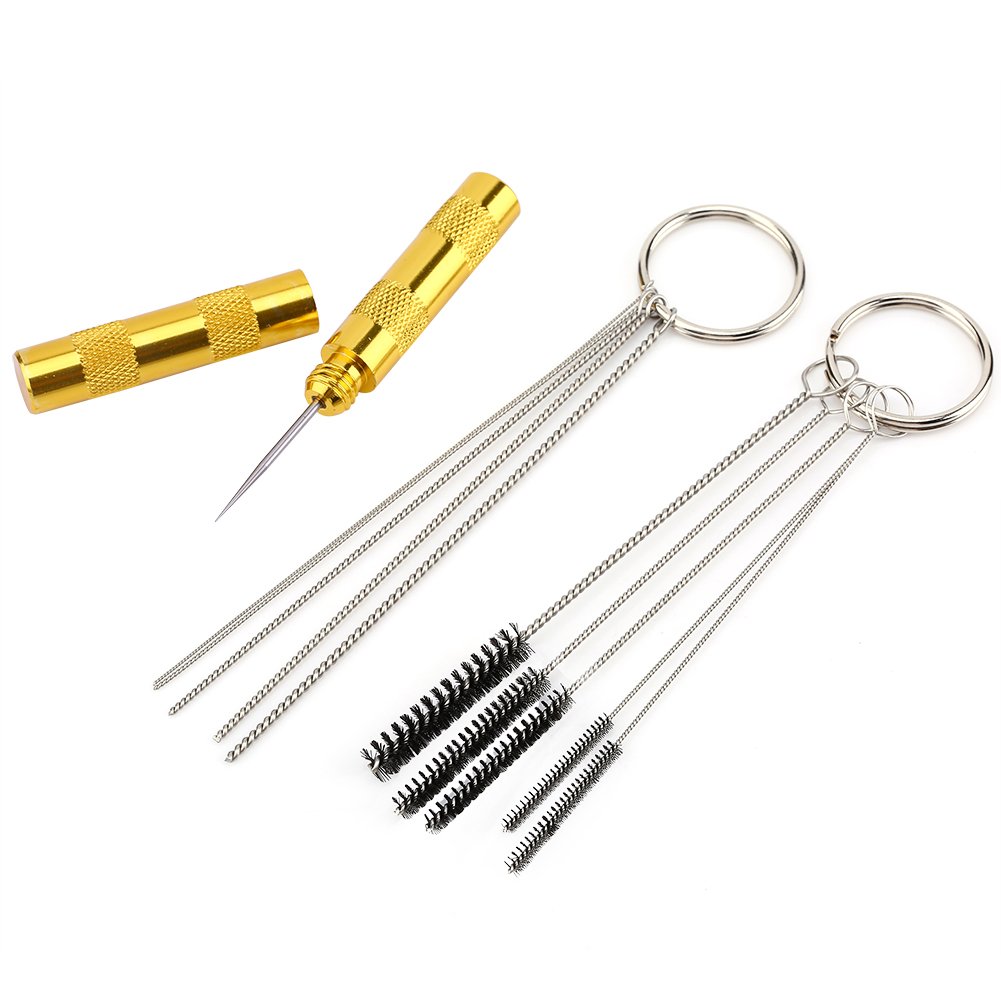Foto 1 | Kit Limpiador De Aerógrafo Yosoo 11 Piezas Con Herramientas De Acero Inoxidable - Venta Internacional.