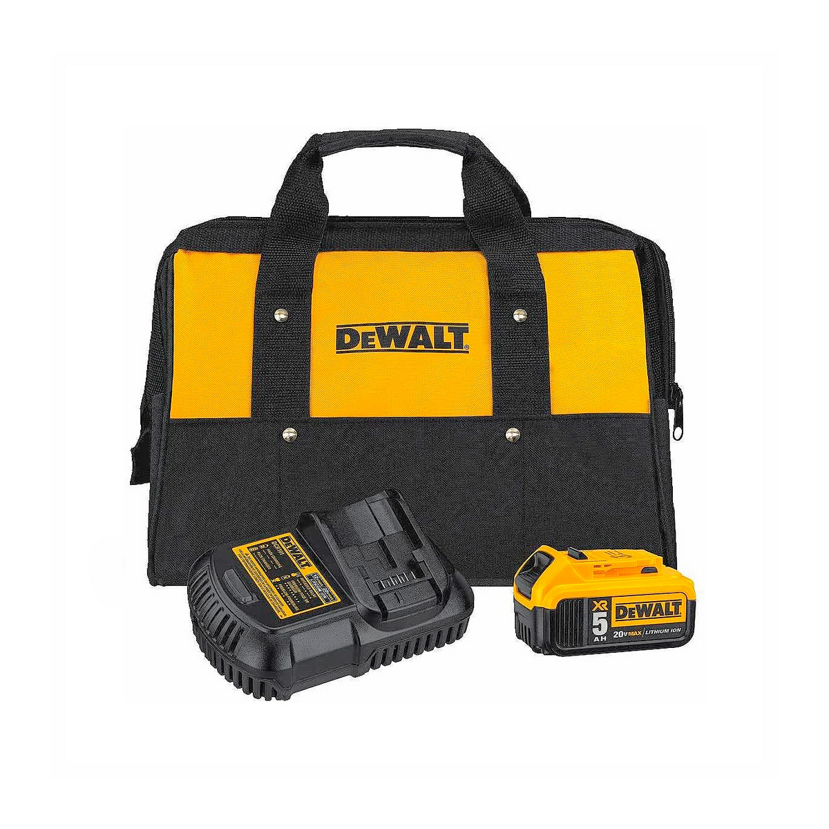 Bateria Herramientas Inalambricas Dewalt 20vmax 5.0 Ah Rx Ion Litio + Cargador 12 V/20v + Bolsa