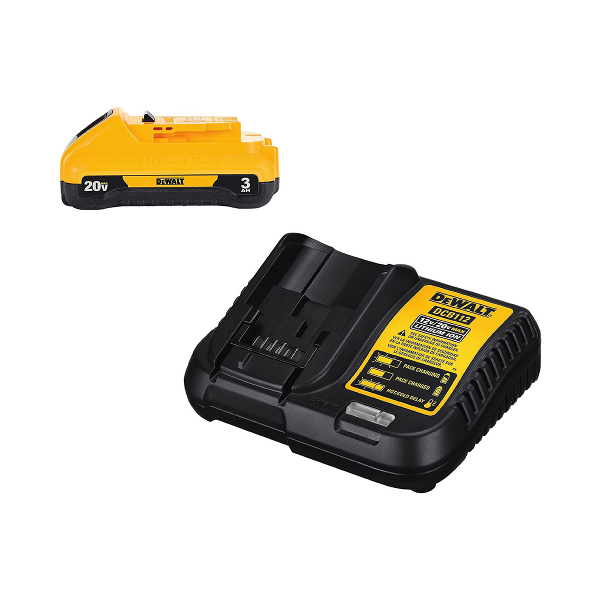 Bateria Herramientas Inalambricas Dewalt 20vmax 3.0 Ah Ion Litio + Cargador 12 V/20 V