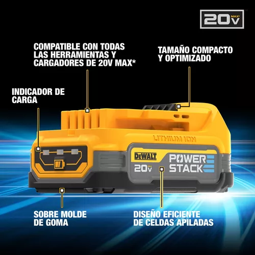 Foto 5 pulgar | Batería DeWalt DCBP034 20v 1.7ah Compacta Powerstack