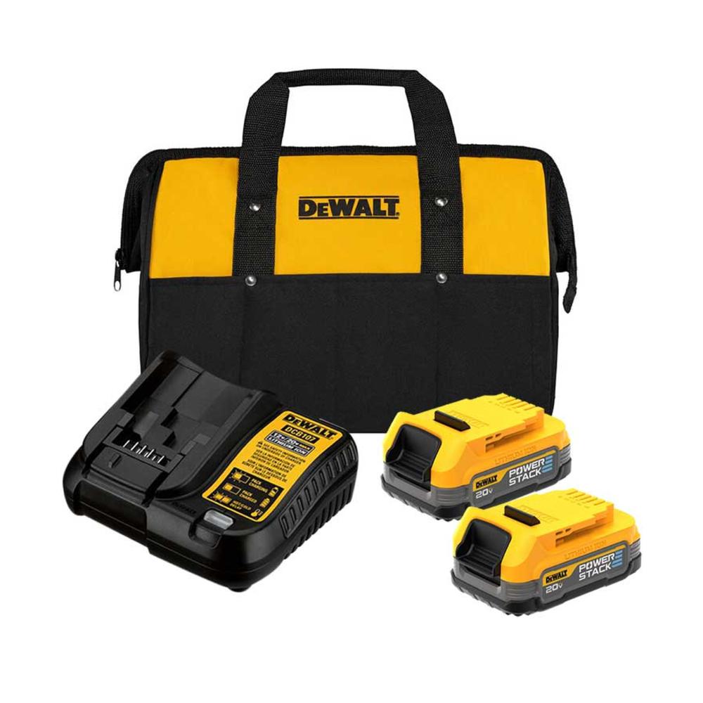 Foto 2 pulgar | Kit de Baterías DeWalt Powerstack de 20 v con Bolso