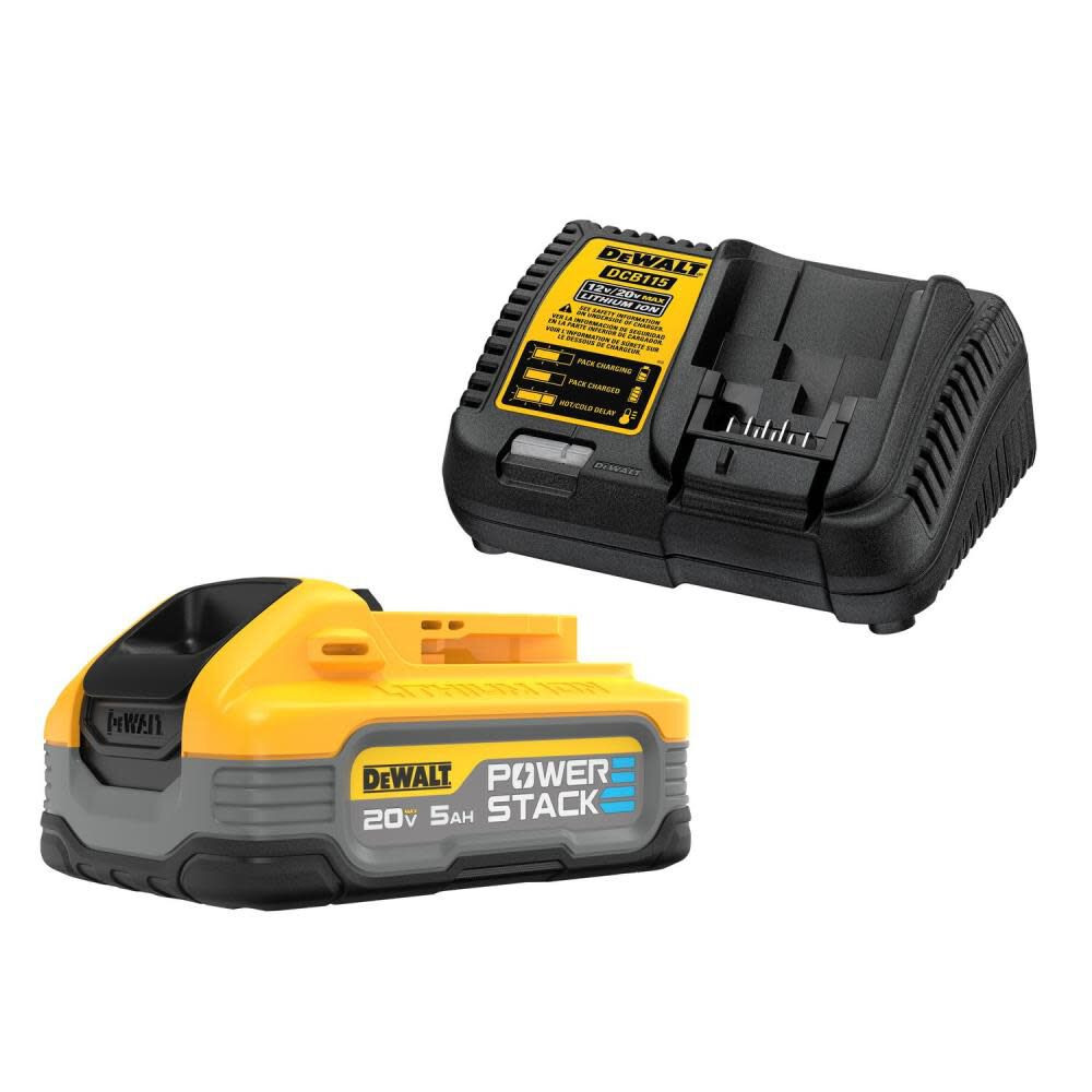 Dewalt Kit De Inicio De Bateria De Litio 20v 5ah Powerstack