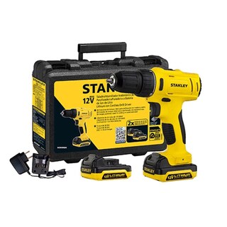 Foto 1 | Taladro Atornillador Stanley 3/8'' 12v 2 Baterías