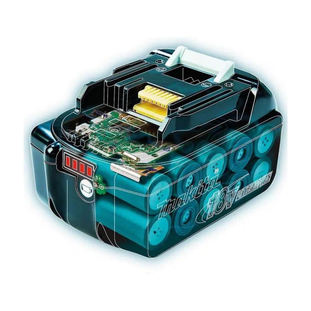 Foto 6 pulgar | Kit Batería Makita 18v 3.0 Ah + Cargador Rápido