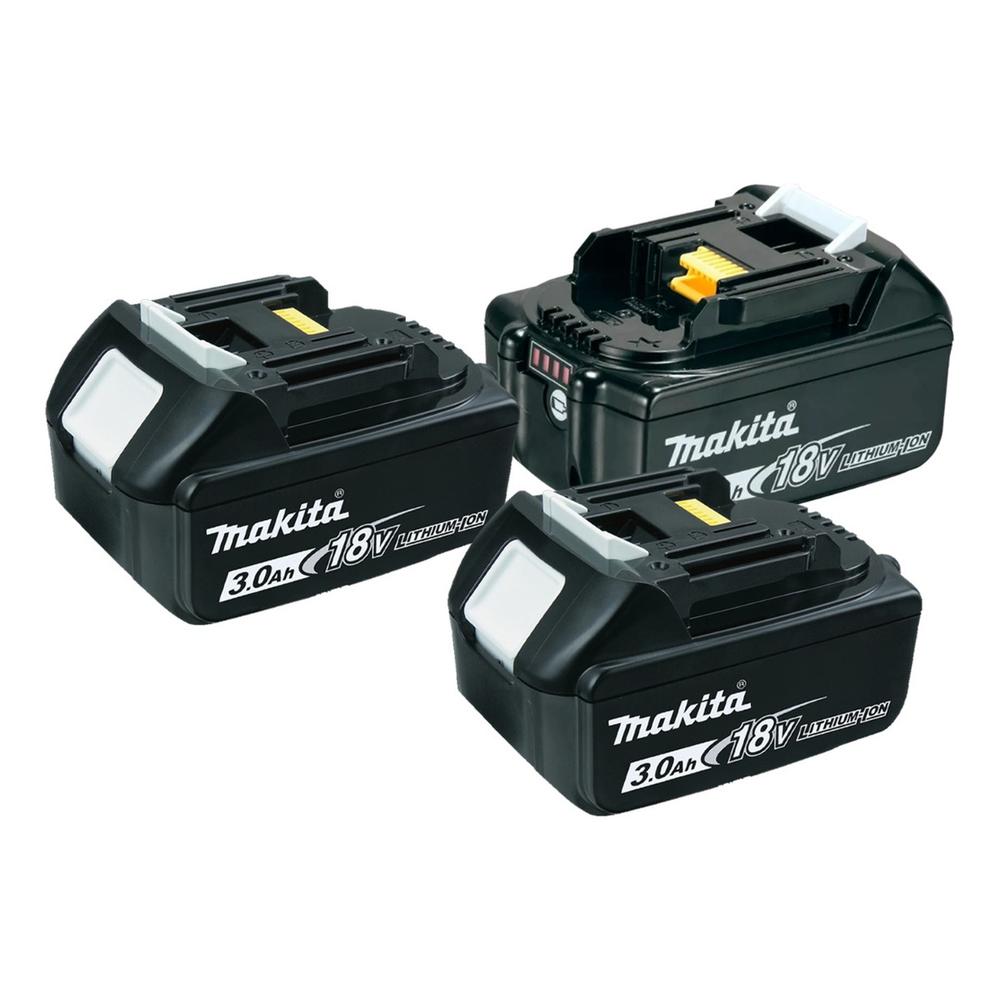 Foto 2 pulgar | Batería Makita 18v 3.0 Amperes 3 Piezas Originales Y Nuevas