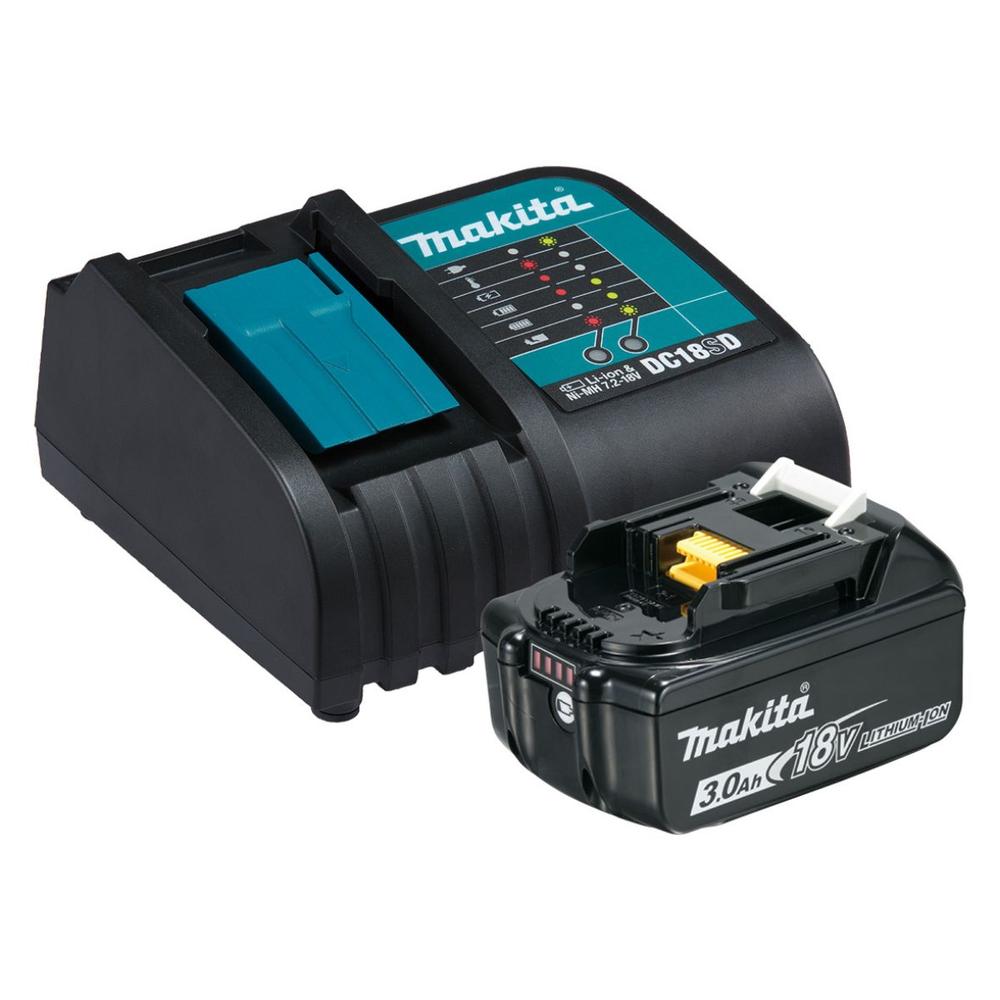 Foto 2 pulgar | Combo Cargador Y Batería 3.0 Ah 18 V Makita