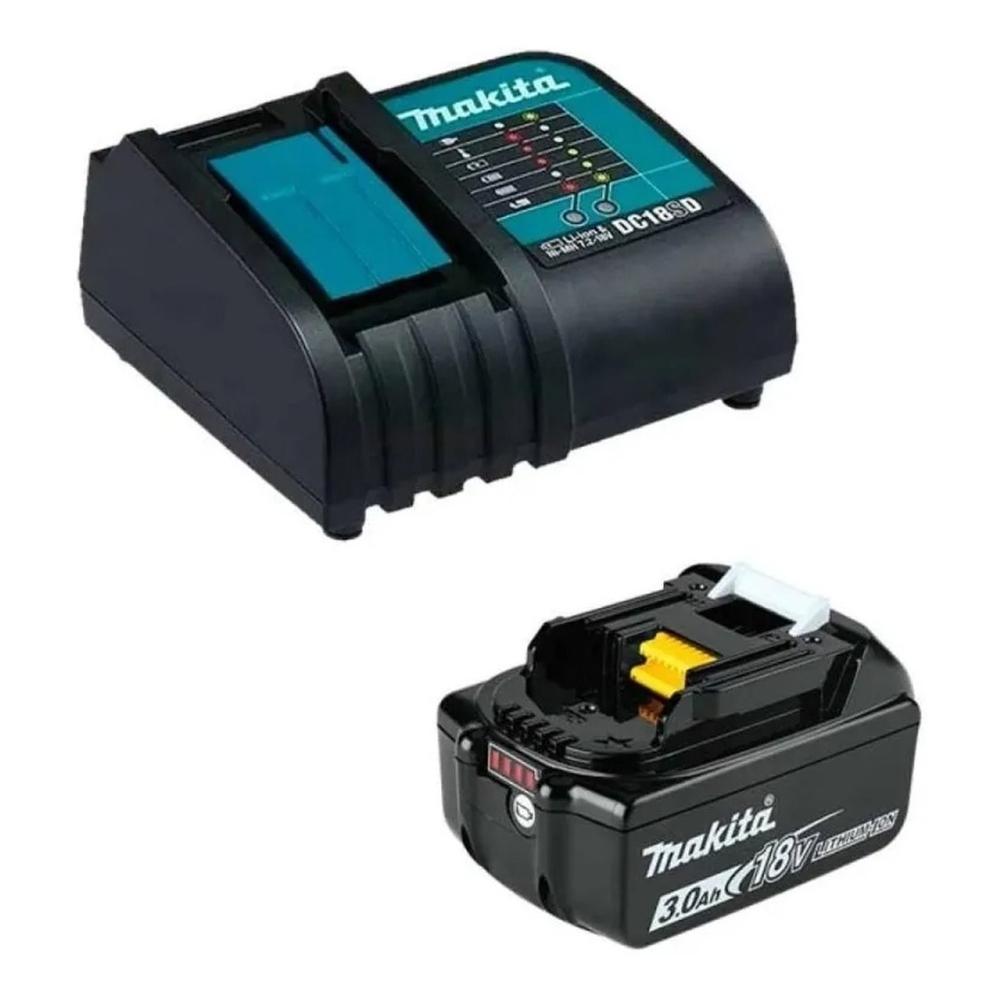 Foto 6 pulgar | Combo Cargador Y Batería 3.0 Ah 18 V Makita