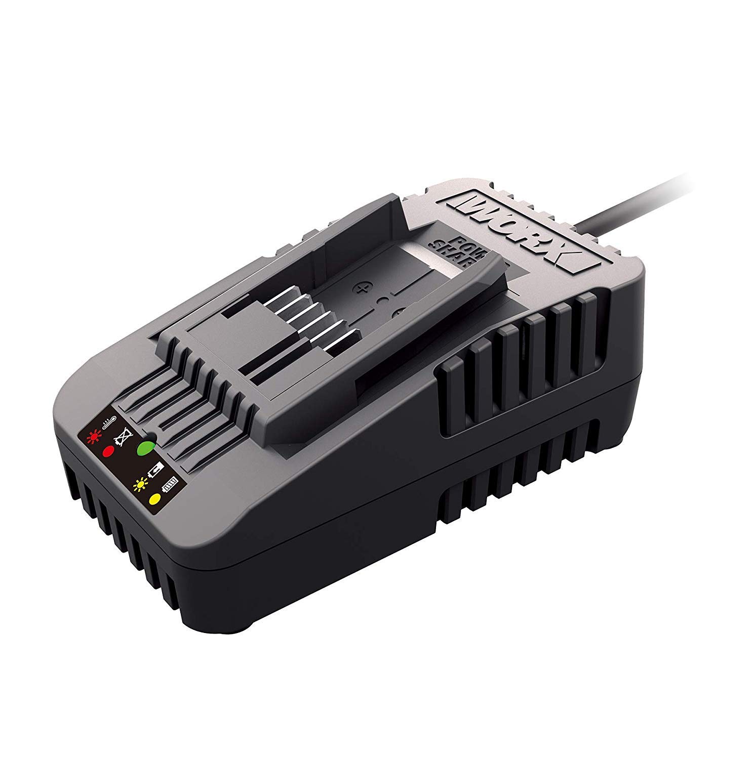 Cargador Worx Wa3881 De 18 V/20 V, Rápido, 60 Minutos Para Batería Wa3520 - Venta Internacional.