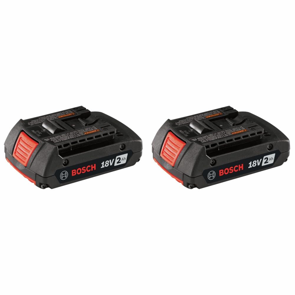Foto 1 | Baterías Power Bat612-2pk Bosch, 18 V, Iones De Litio, 2 Ah, Paquete De 2 - Venta Internacional.