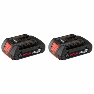 Foto 1 | Baterías Power Bat612-2pk Bosch, 18 V, Iones De Litio, 2 Ah, Paquete De 2 - Venta Internacional.