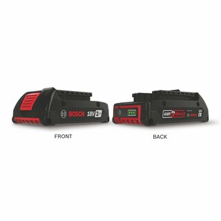 Foto 2 | Baterías Power Bat612-2pk Bosch, 18 V, Iones De Litio, 2 Ah, Paquete De 2 - Venta Internacional.