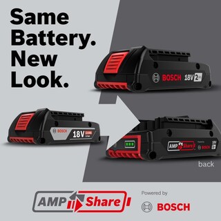 Foto 4 | Baterías Power Bat612-2pk Bosch, 18 V, Iones De Litio, 2 Ah, Paquete De 2 - Venta Internacional.