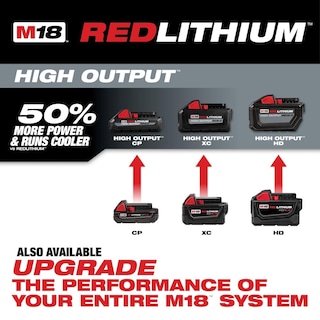 Foto 5 | Paquete de Baterías Milwaukee M18 18v Redlithium 2.0 48-11-1820 - Venta Internacional
