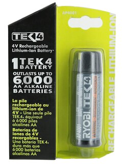 Foto 1 | Batería Ryobi Ap4001 Compacta de Iones d Litio Recargable 4 V - Venta Internacional