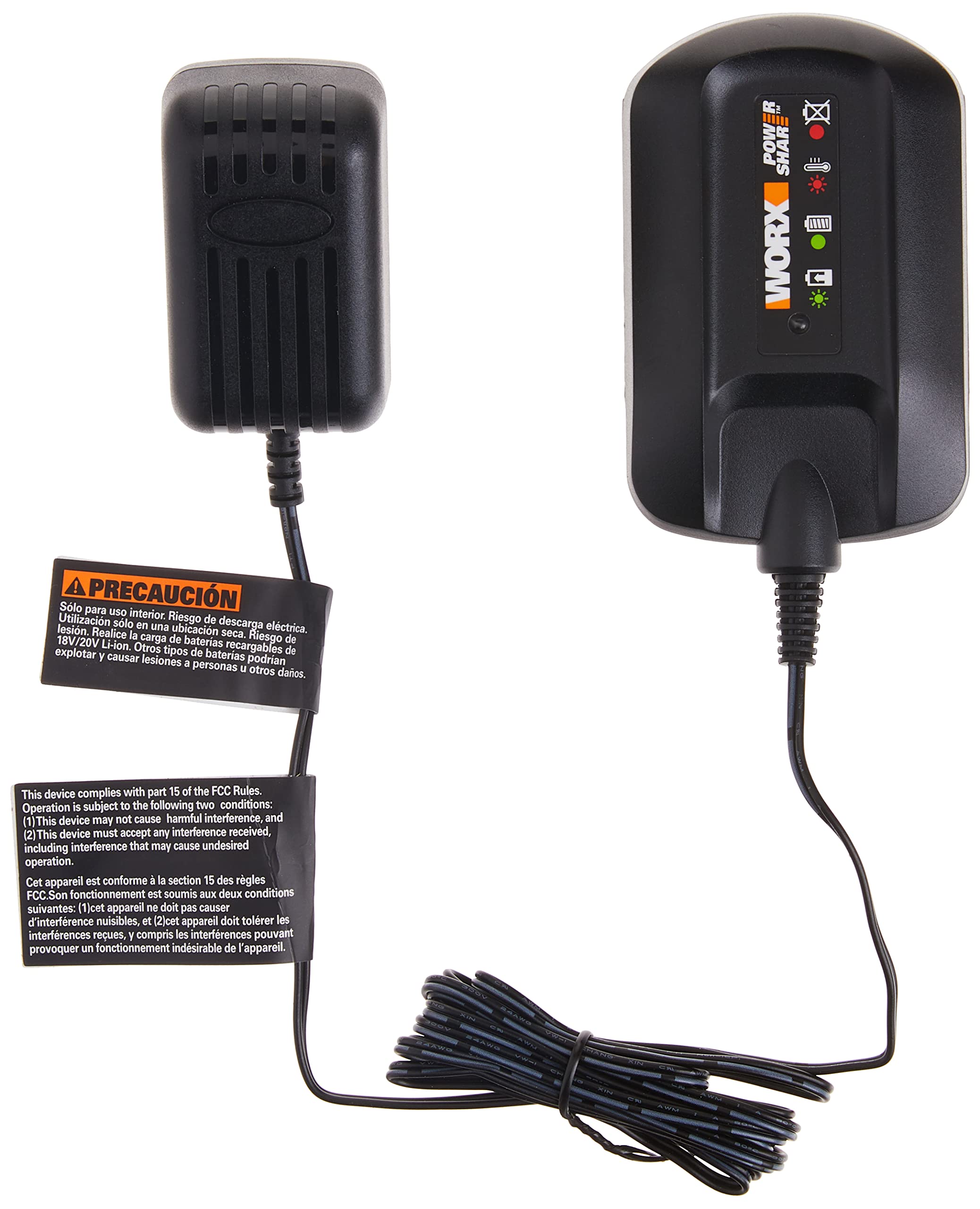 Foto 3 pulgar | Cargador Worx WA3742 para Baterías de Iones de Litio 20 V - Venta Internacional