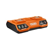 Cargador Ridgid Ac86095 Simultáneo De Doble Puerto De 18 V - Venta Internacional.