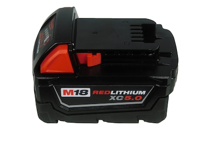 Foto 3 | Batería Milwaukee M18 18V 5.0Ah Litio-ion 2 Piezas - Venta Internacional