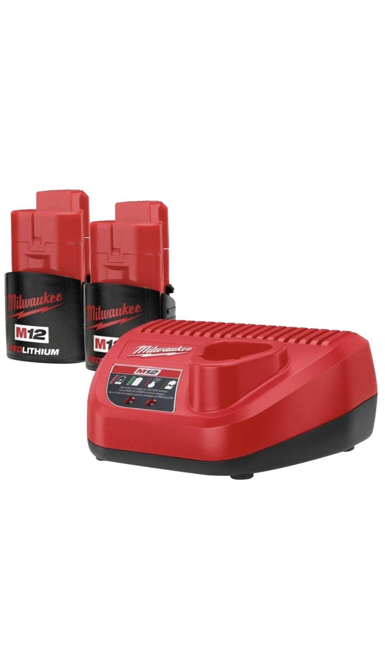 Batería Milwaukee M12 Redlithium 2.0 Compact 12 V (2 X 2,0 Ah) - Venta Internacional. $2,095