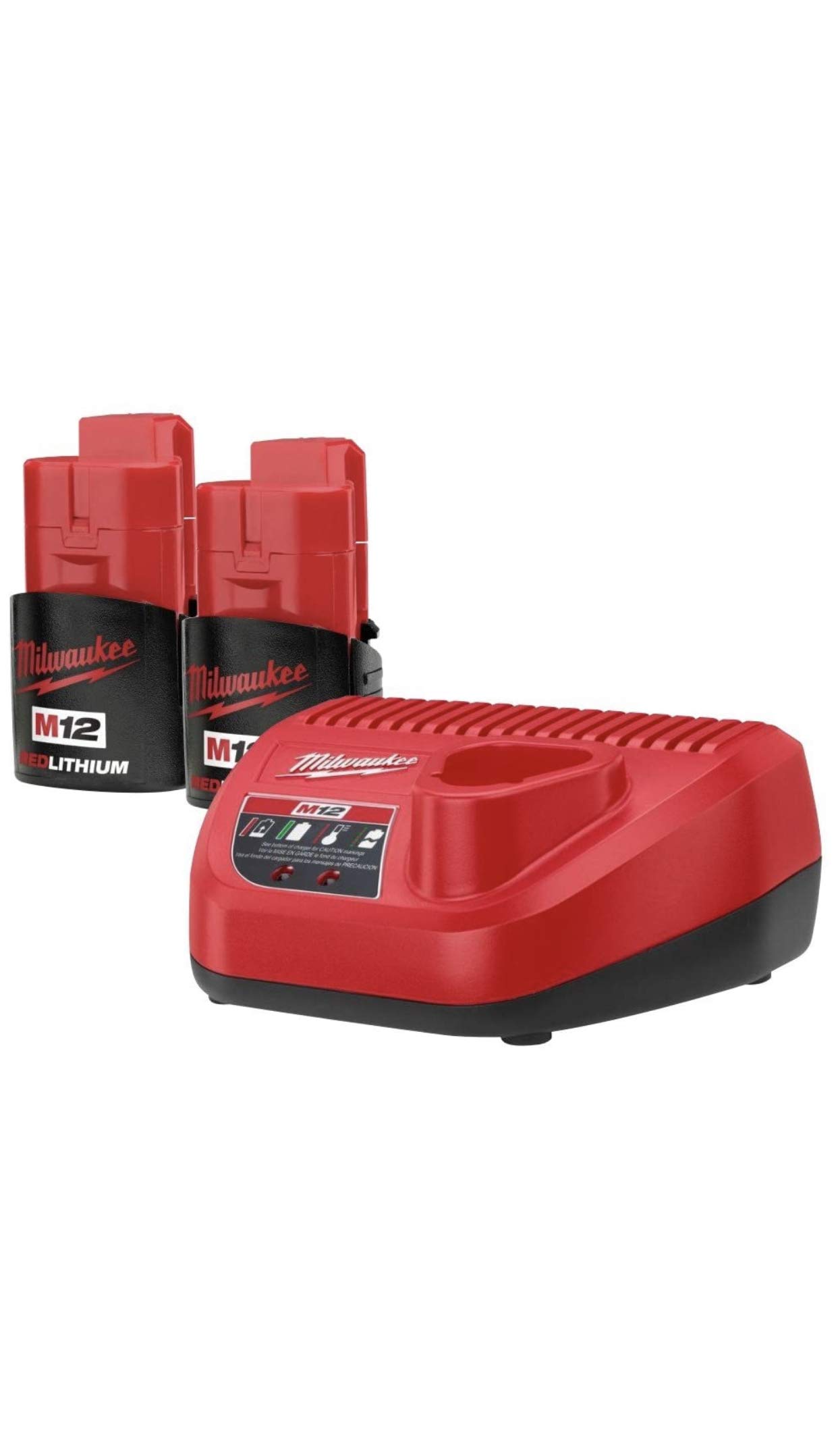 Foto 2 pulgar | Batería Milwaukee M12 Redlithium 2.0 Compact 12 V (2 X 2,0 Ah) - Venta Internacional.