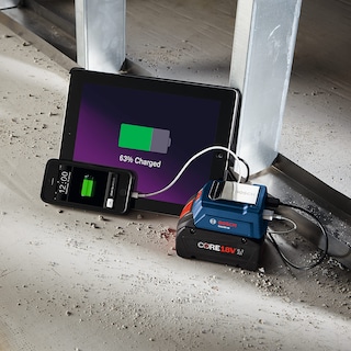 Foto 7 | Adaptador De Corriente Portátil Usb Bosch Gaa18v-48n 18v - Venta Internacional.