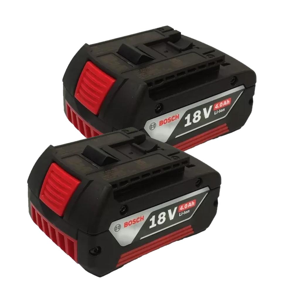 Batería Bosch 18v. 4.0 Amperes 2 Pzas Originales