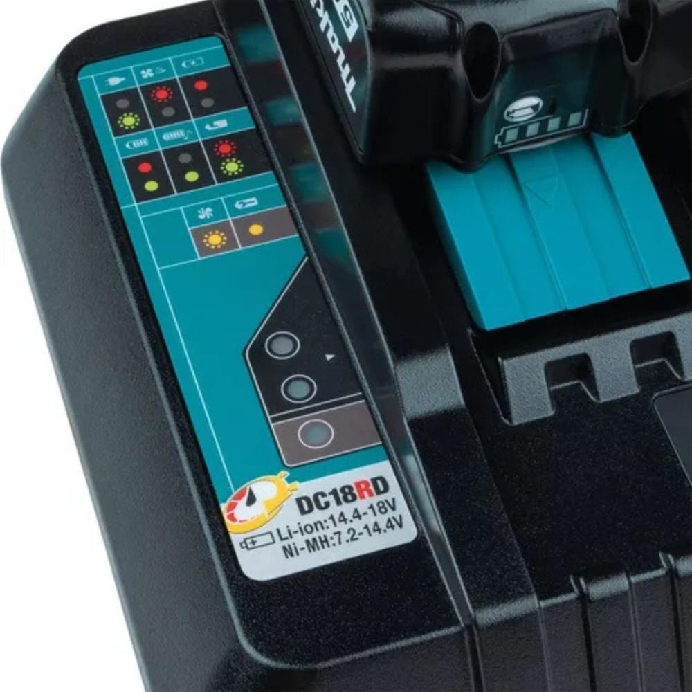 Foto 5 pulgar | Cargador Makita de Puerto Dual Óptimo 18v Rápido Lxt Dc18rd