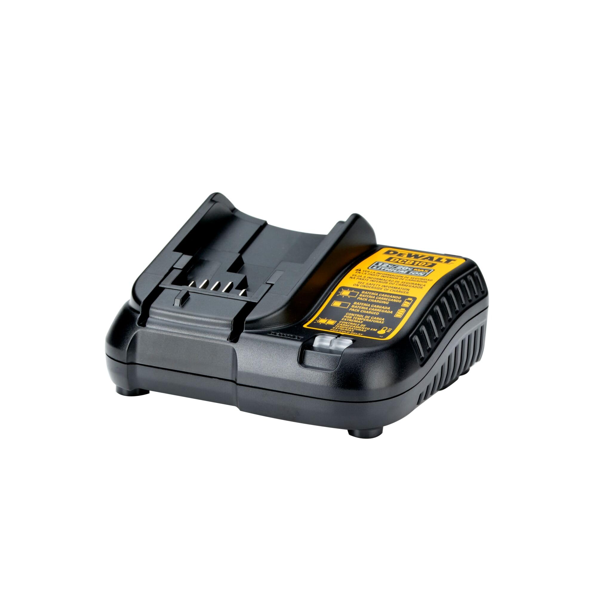 Foto 2 pulgar | Cargador De Baterías Dewalt Dcb107 12 V/20 V Max De Iones De Litio - Venta Internacional.