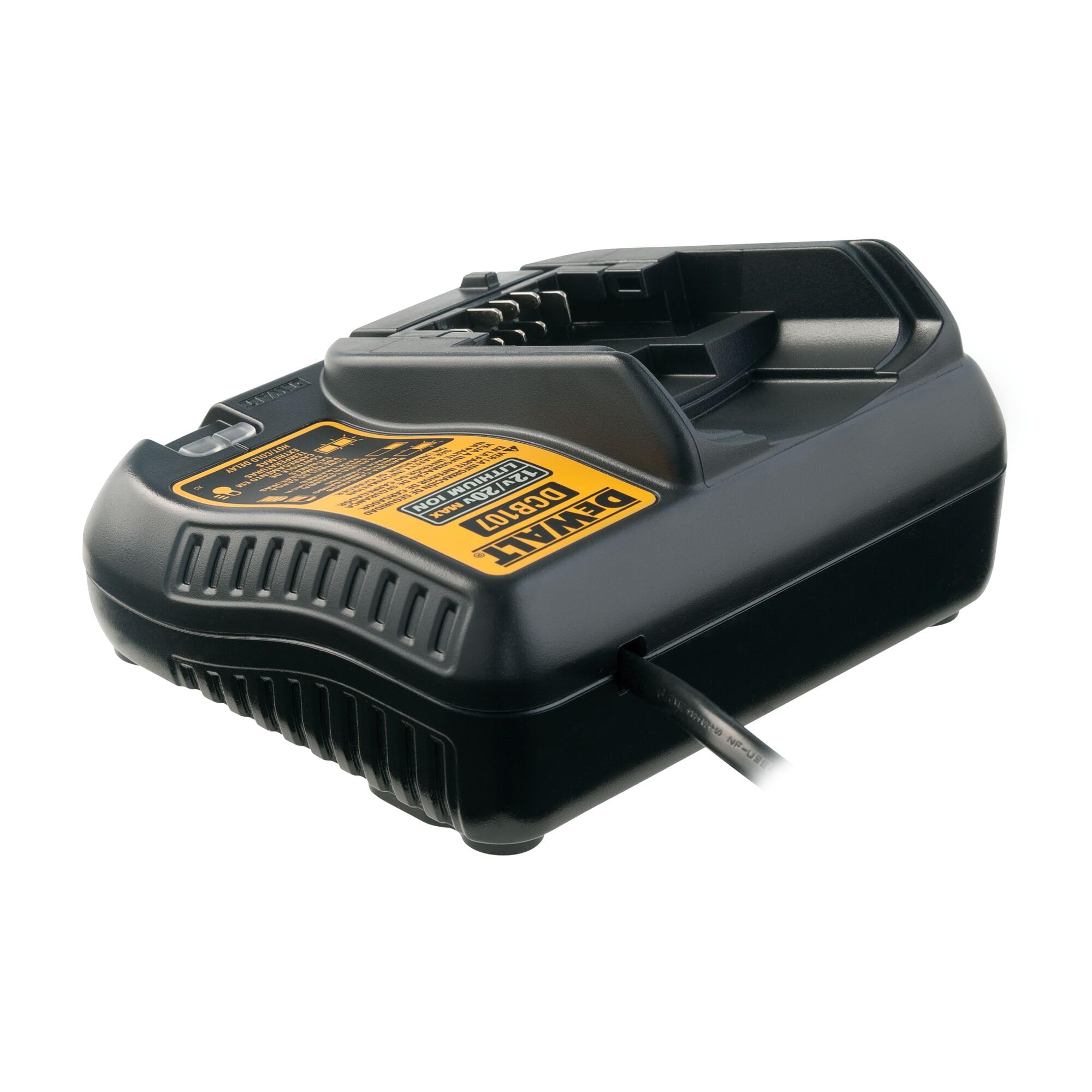 Foto 3 pulgar | Cargador De Baterías Dewalt Dcb107 12 V/20 V Max De Iones De Litio - Venta Internacional.