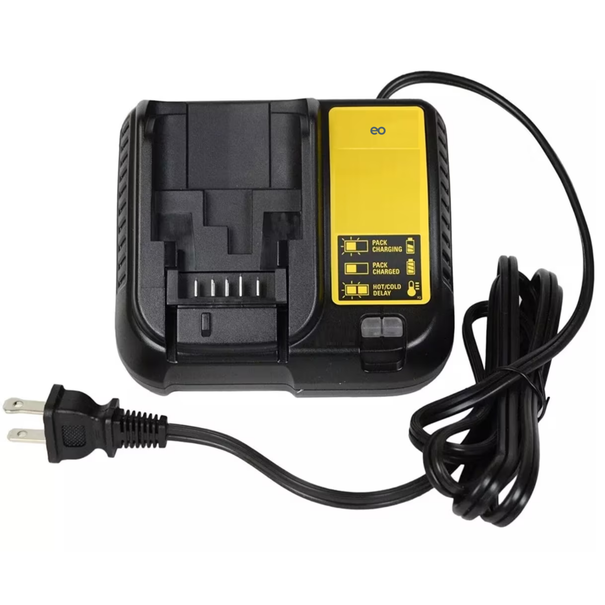 Foto 2 pulgar | Cargador de Baterías 12V/20V Max Ion de Litio - ESI-9274-1 Negro