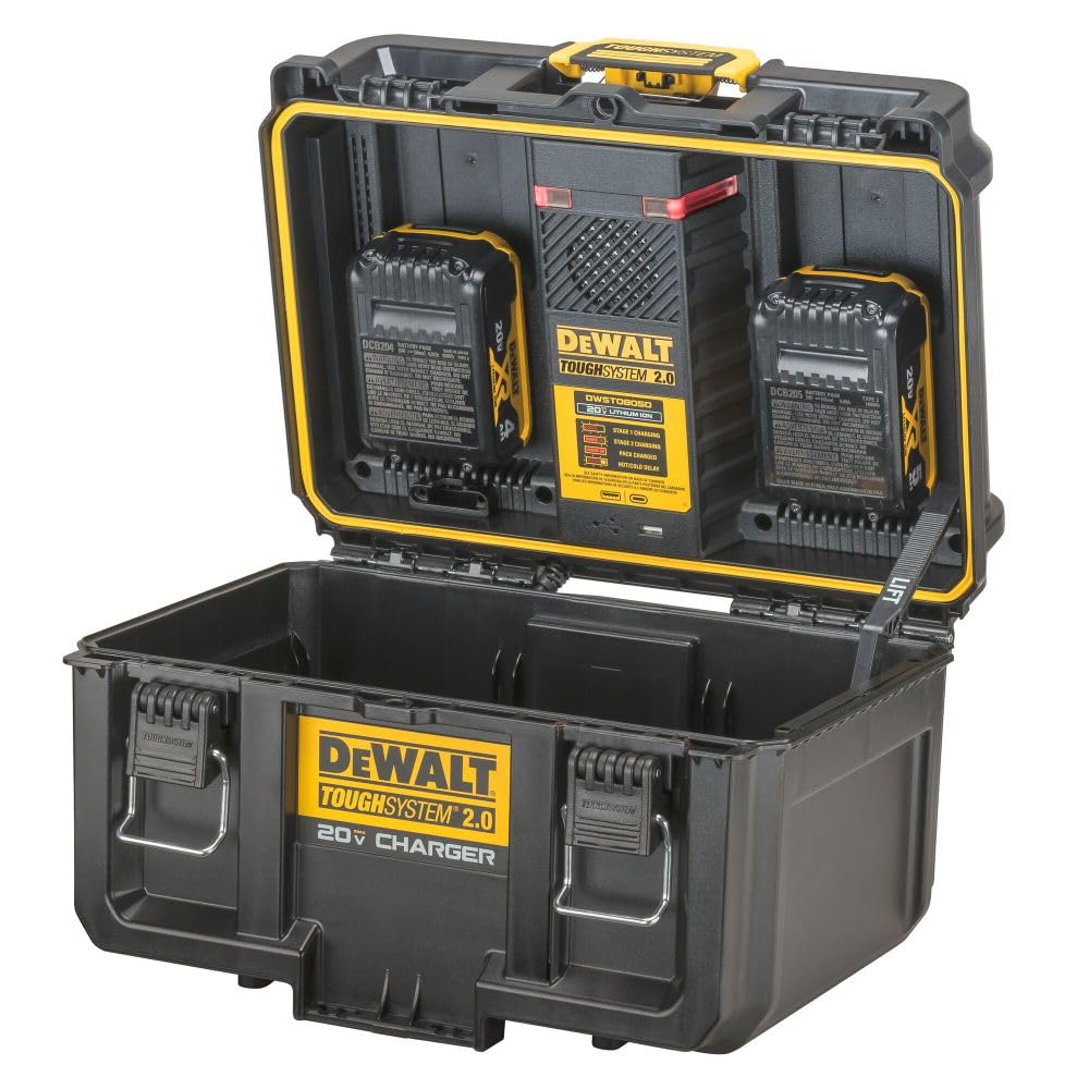 Foto 4 pulgar | Cargador Dewalt Toughsystem 2.0 20 V De Doble Puerto Dwst08050 - Venta Internacional.