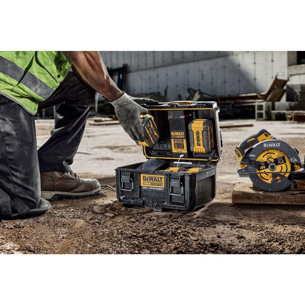 Foto 6 pulgar | Cargador Dewalt Toughsystem 2.0 20 V De Doble Puerto Dwst08050 - Venta Internacional.