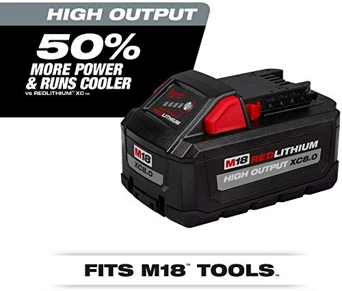 Foto 6 | Kit De Inicio Milwaukee M18 Redlithium De Alto Rendimiento Xc8.0 8ah - Venta Internacional.