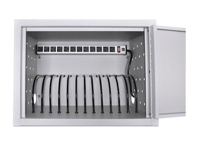 Foto 3 | Caja De Carga Para Tabletas Luxor, Oficina, Aula, Bibliotecas, 12 Enchufes - Venta Internacional.