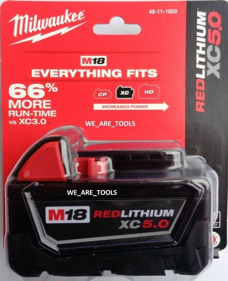Foto 1 | Batería Milwaukee M18 48-11-1850 5,0 Ah 18 V Redlithium Xc - Venta Internacional.