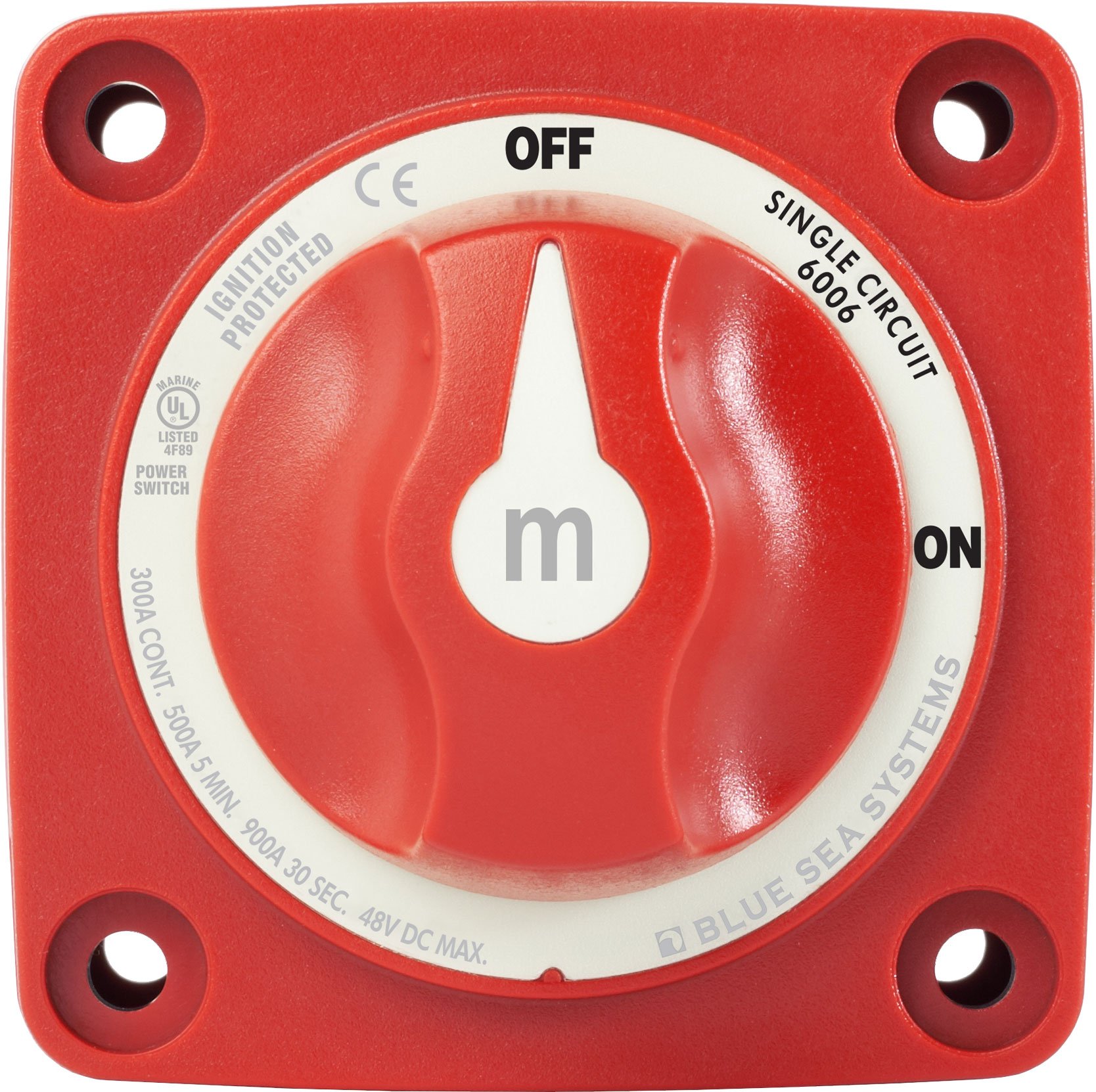 Foto 4 pulgar | Interruptor De Batería Blue Sea Systems M-series 6006 On/off 300a - Venta Internacional.