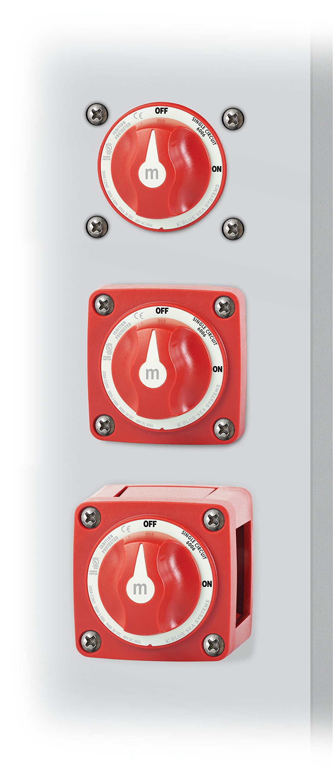 Foto 6 pulgar | Interruptor De Batería Blue Sea Systems M-series 6006 On/off 300a - Venta Internacional.