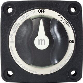Foto 3 | Interruptor De Batería Blue Sea Systems Serie M De Doble Circuito 300a - Venta Internacional.
